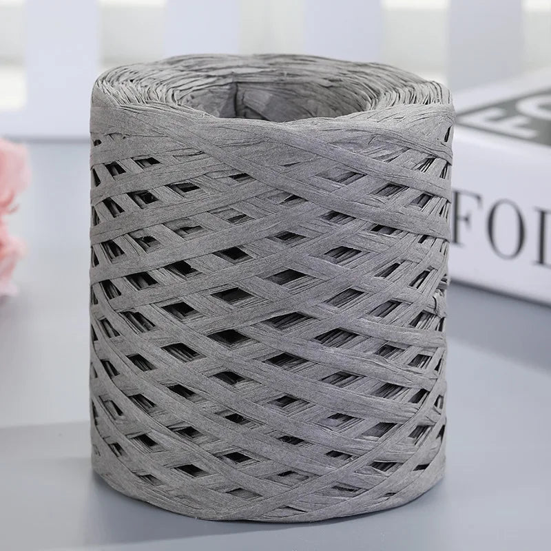 Natural Raffia Straw Yarn 200M for DIY Projects - Smarsty