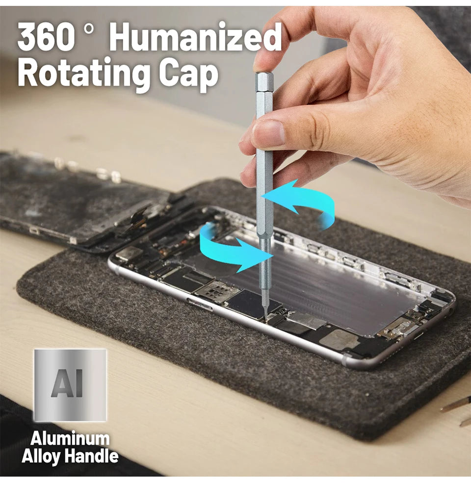 Magnetic Precision Screwdriver Set for Mobile Repair - Smarsty