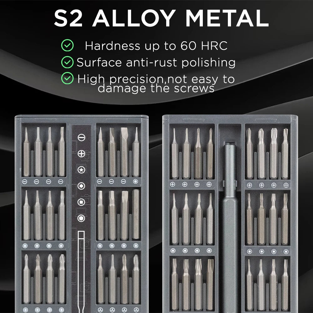Magnetic Precision Screwdriver Set for Mobile Repairs - Smarsty