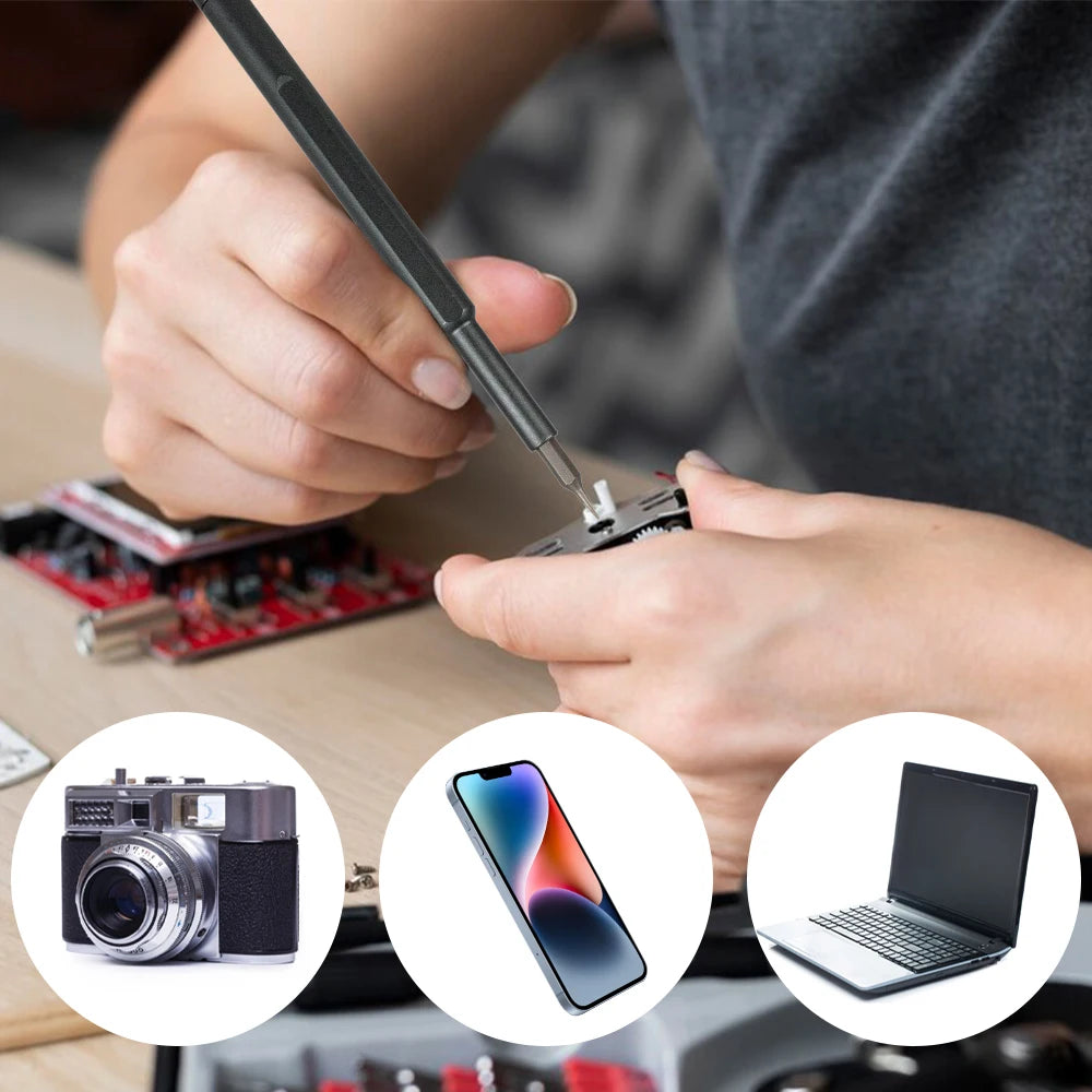 Magnetic Precision Screwdriver Set for Mobile Repairs - Smarsty