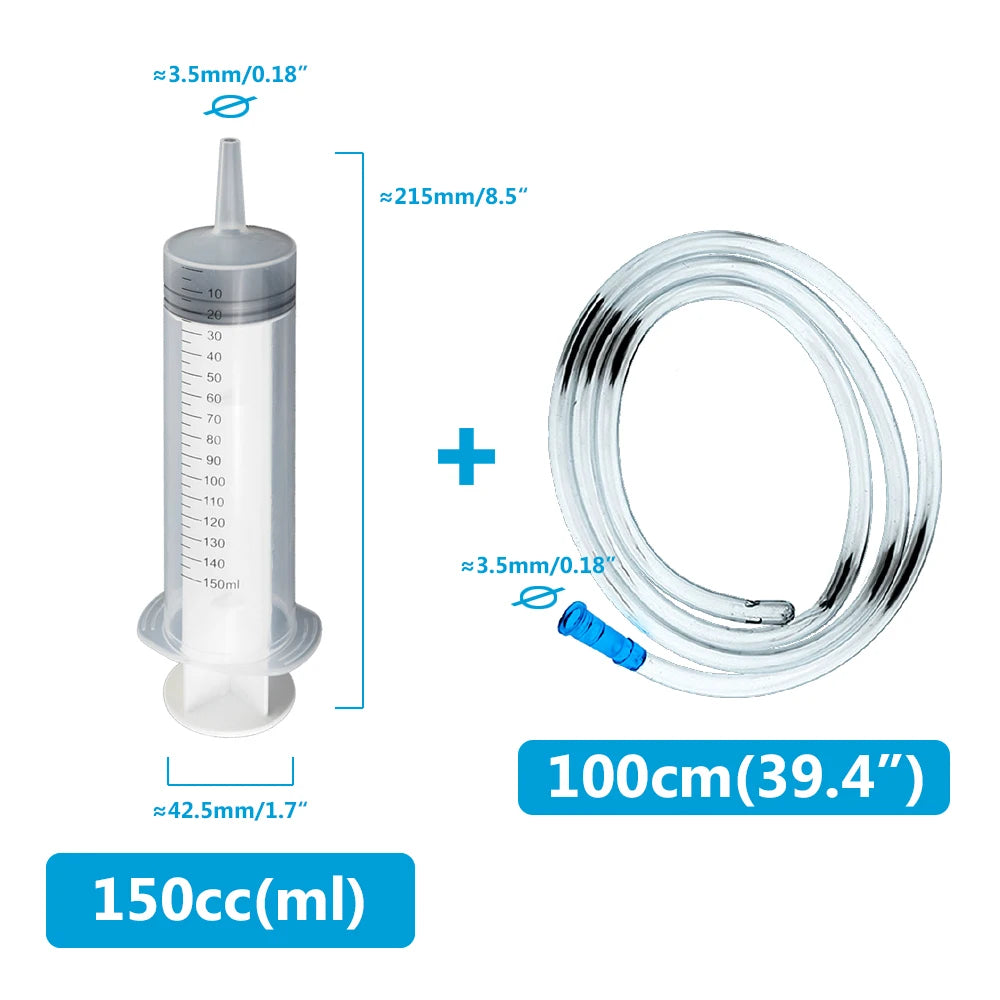 Multifunctional Large Capacity Syringe for Pet Feeding and Dispensing - Smarsty