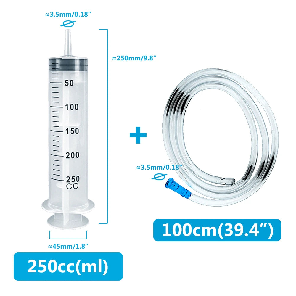 Multifunctional Large Capacity Syringe for Pet Feeding and Dispensing - Smarsty