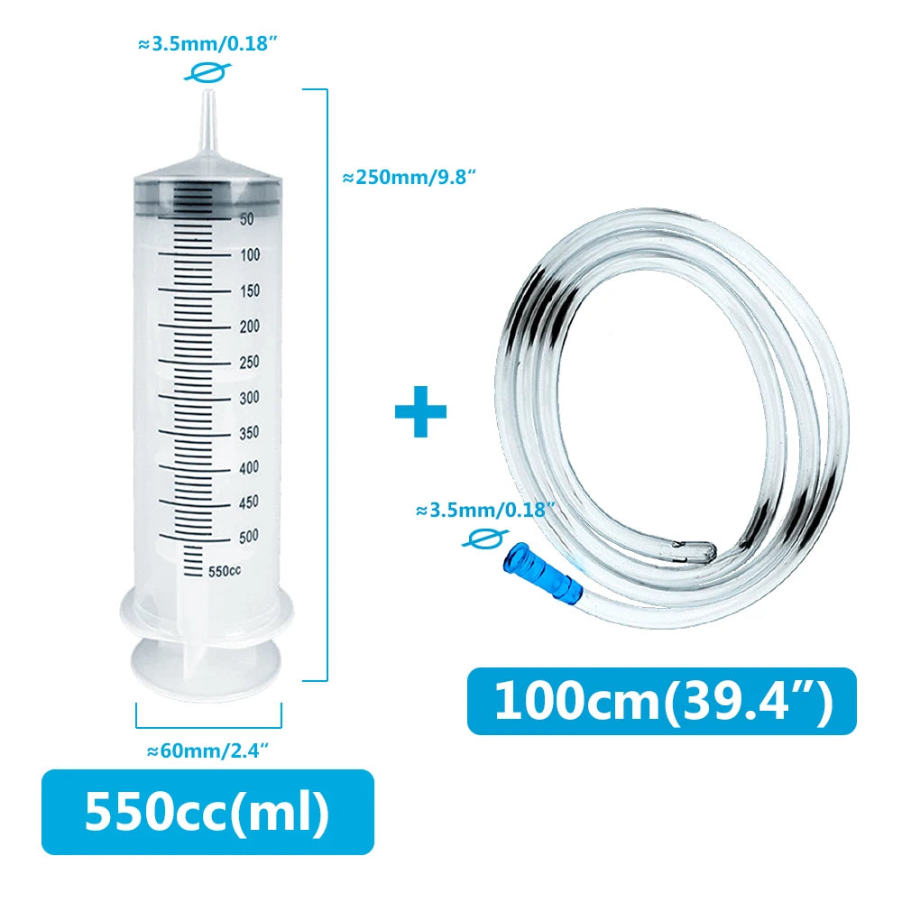 Multifunctional Large Capacity Syringe for Pet Feeding and Dispensing - Smarsty