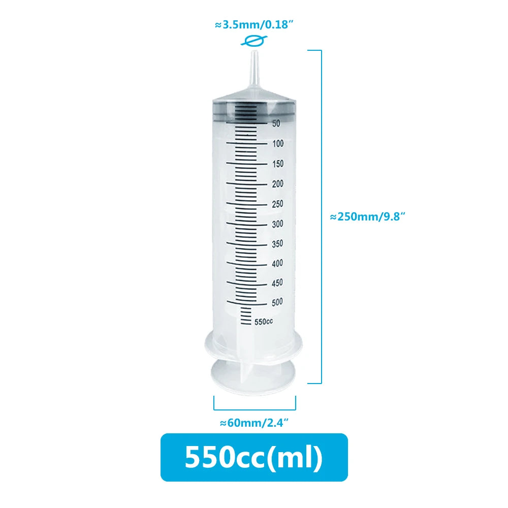 Multifunctional Large Capacity Syringe for Pet Feeding and Dispensing - Smarsty