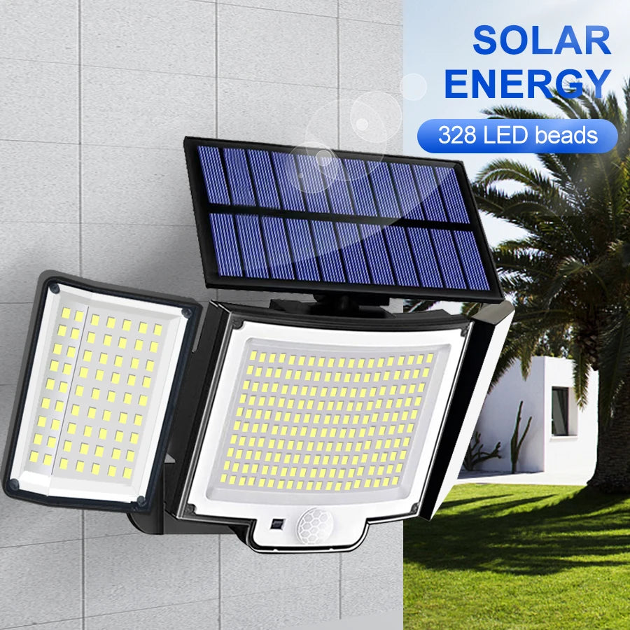 Super Bright Solar Motion Sensor Light for Outdoor Use - Smarsty
