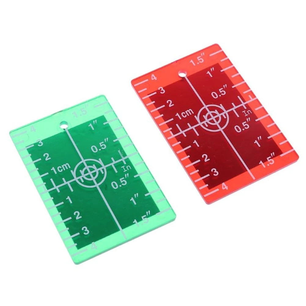 Laser Level Target Card for Accurate Measurements - Smarsty