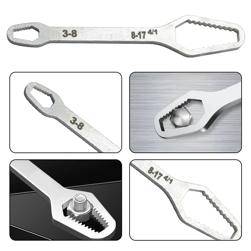 Multifunctional Double End Box Wrench for Easy Access - Smarsty