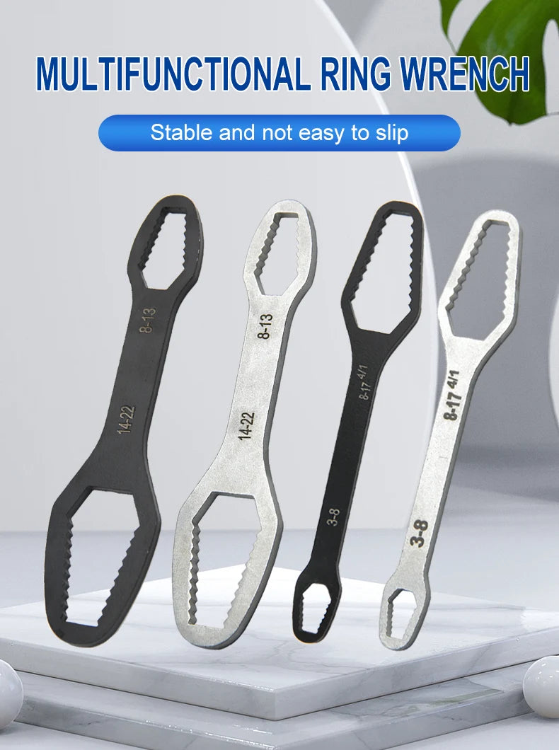 Multifunctional Double End Box Wrench for Easy Access - Smarsty