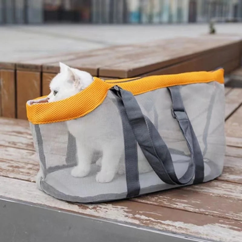 Breathable Foldable Pet Carrier Handbag for Small Dogs - Smarsty
