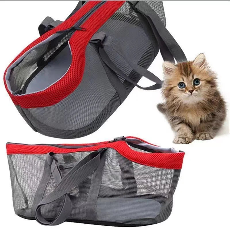 Breathable Foldable Pet Carrier Handbag for Small Dogs - Smarsty