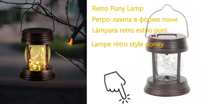 Solar LED Outdoor Lanterns for Garden Decoration - Smarsty