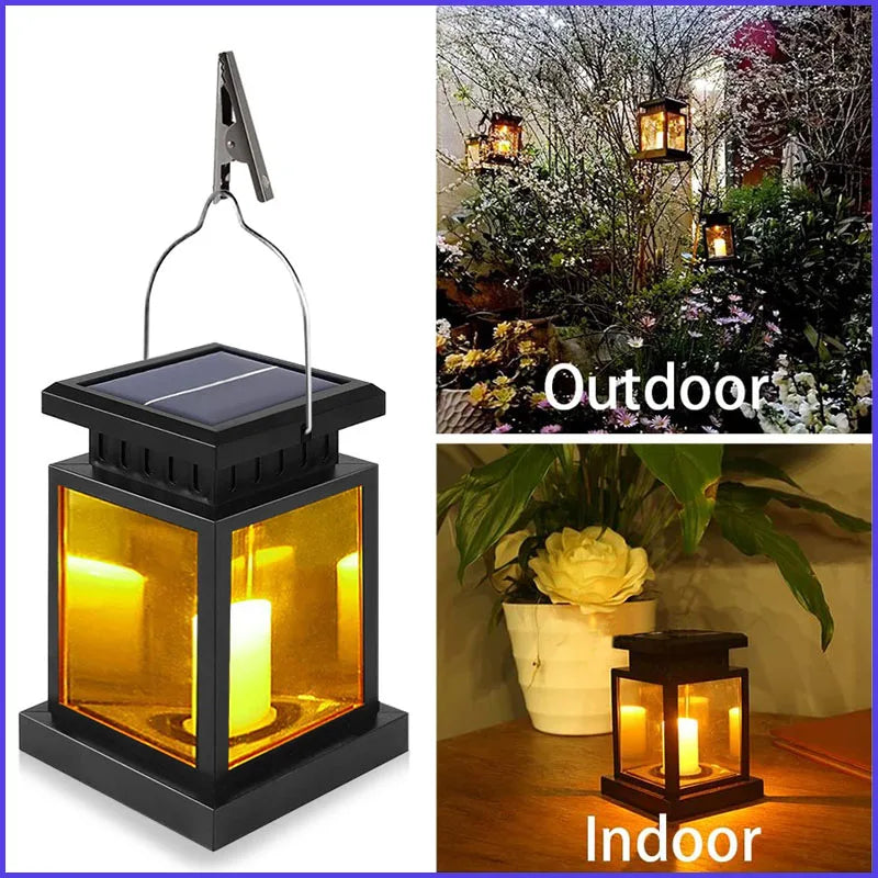 Solar LED Outdoor Lanterns for Garden Decoration - Smarsty