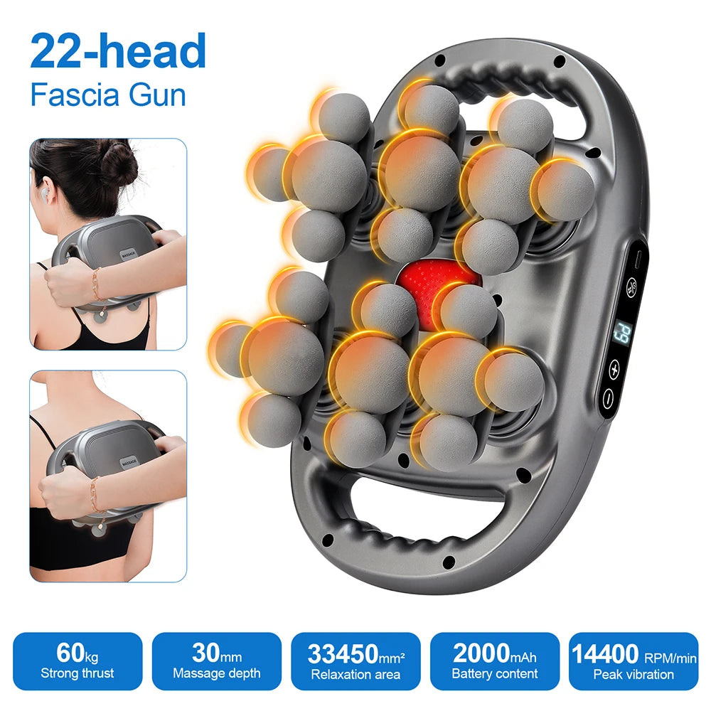High-Frequency Vibration Body Massage Gun for Muscle Relief - Smarsty