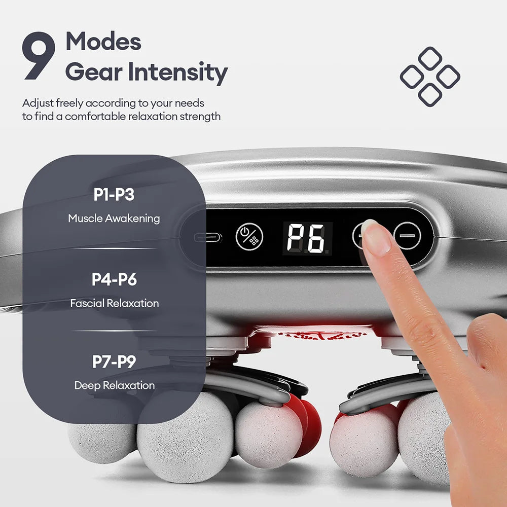 High-Frequency Vibration Body Massage Gun for Muscle Relief - Smarsty