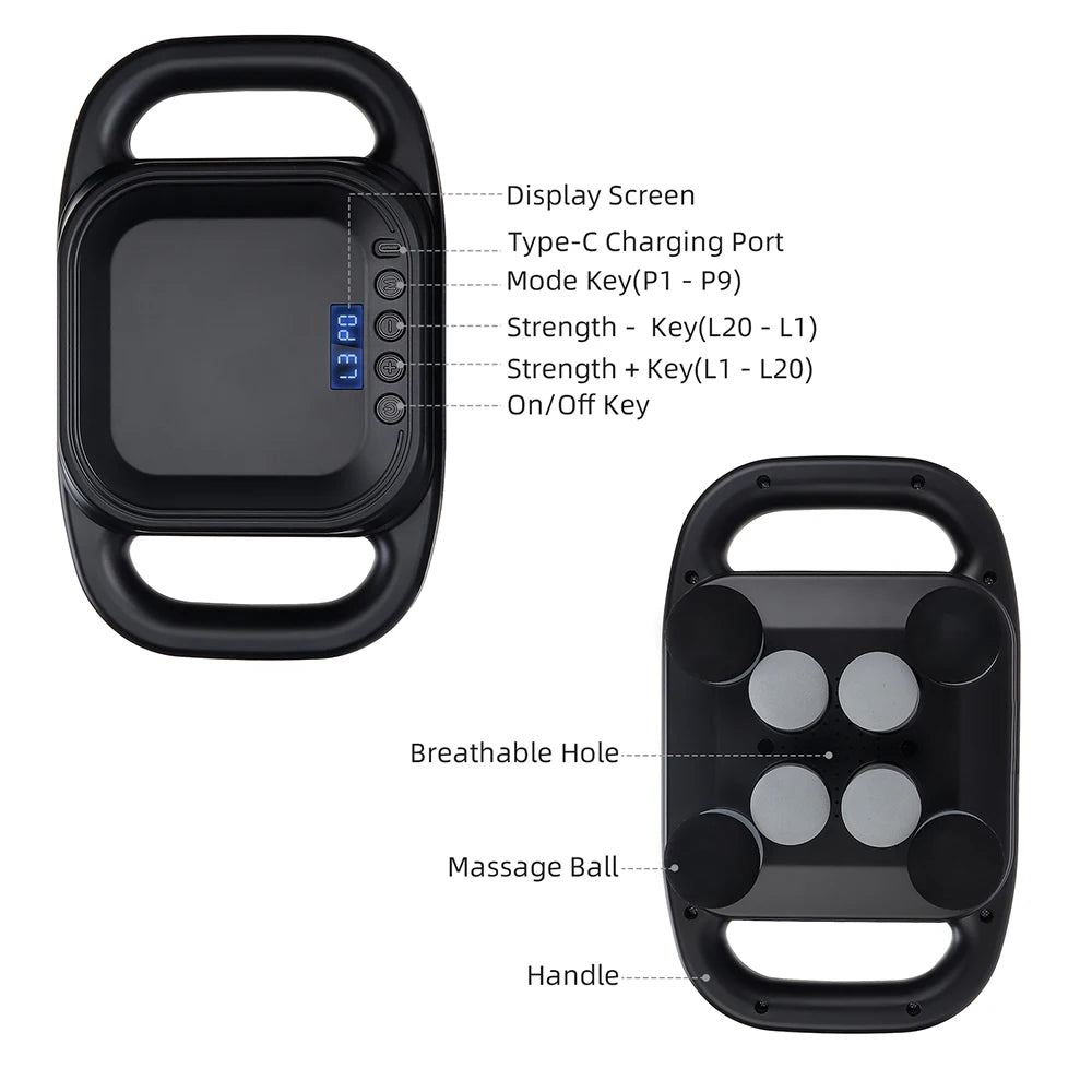High-Frequency Vibration Body Massage Gun for Muscle Relief - Smarsty