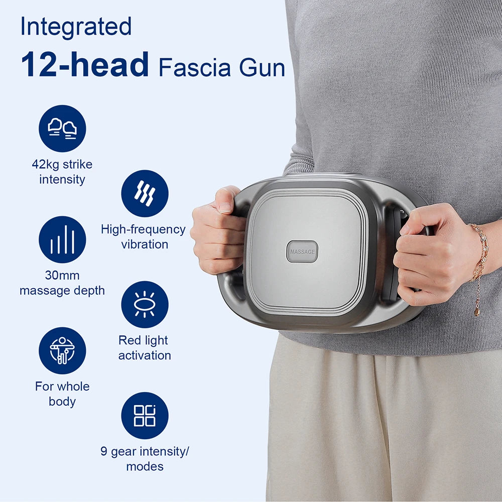 High-Frequency Vibration Body Massage Gun for Muscle Relief - Smarsty
