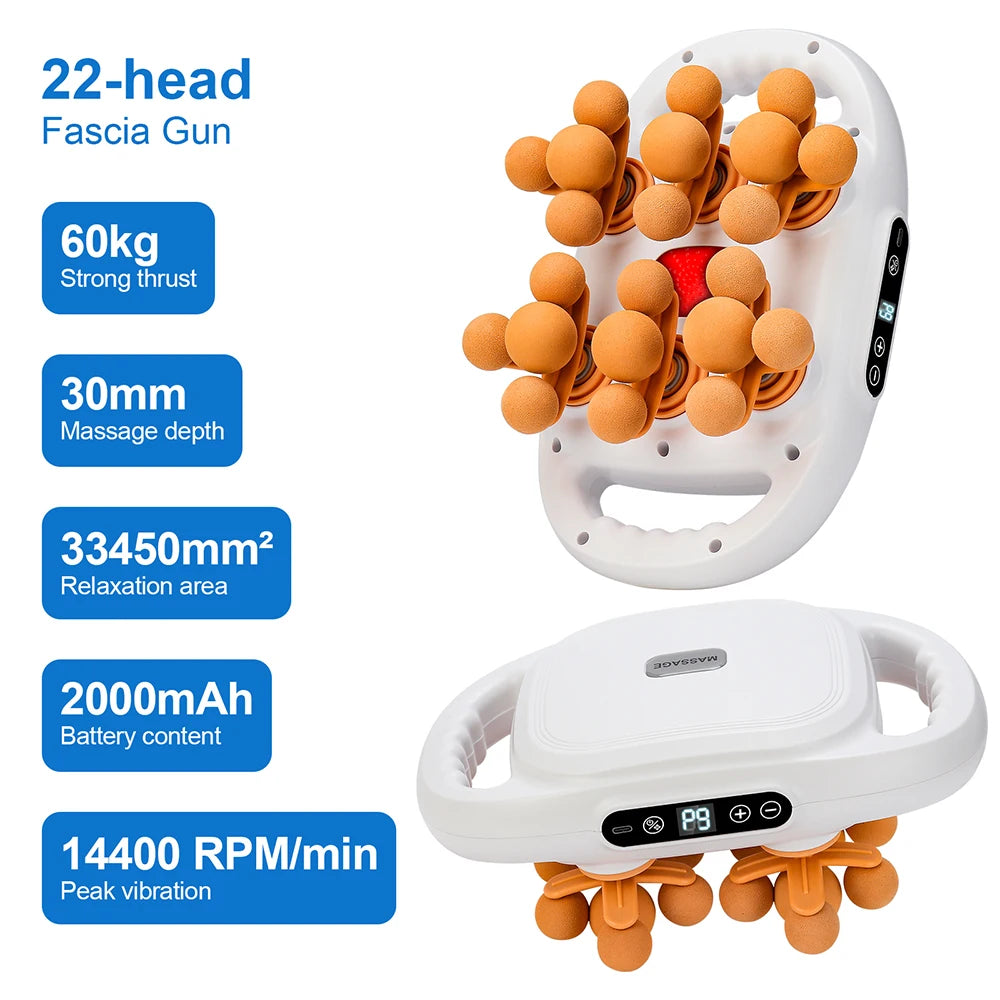 High-Frequency Vibration Body Massage Gun for Muscle Relief - Smarsty