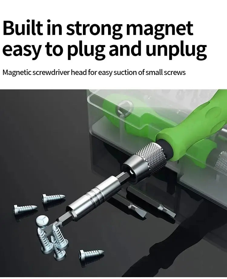 Mini 32 in 1 Magnetic Screwdriver Set for Precision Repairs - Smarsty