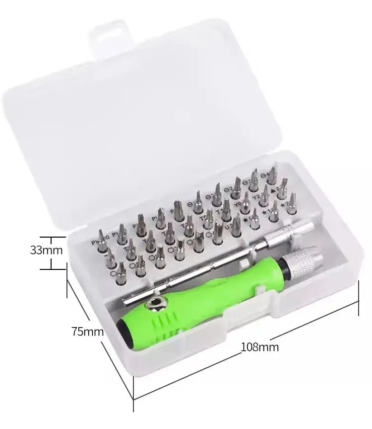 Mini 32 in 1 Magnetic Screwdriver Set for Precision Repairs - Smarsty