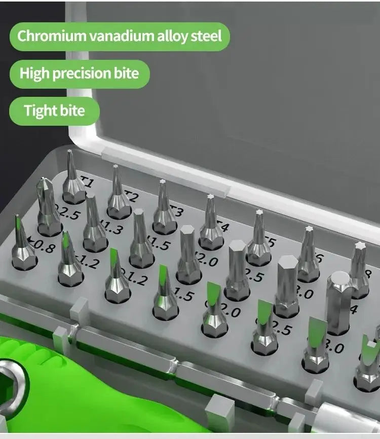 Mini 32 in 1 Precision Screwdriver Set for Easy Repairs - Smarsty