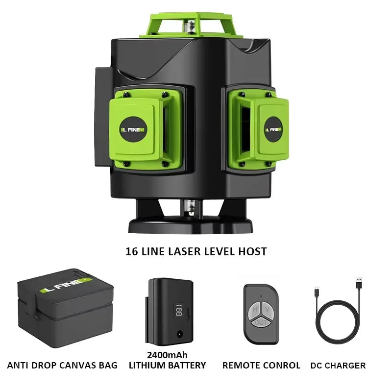Lfine 4D Laser Level with 360 Degree Self Leveling - Smarsty
