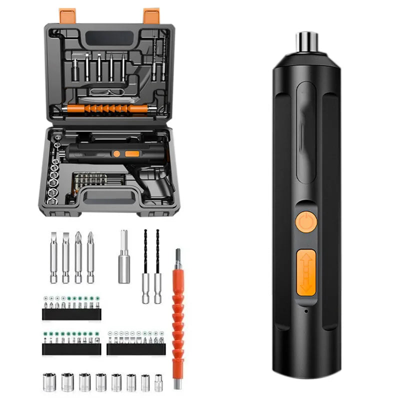 Cordless Electric Drill Set for Easy Household Repairs - Smarsty