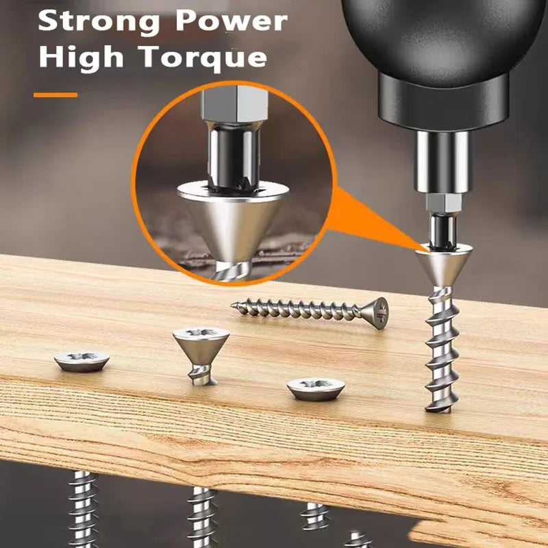 Cordless Electric Drill Set for Easy Household Repairs - Smarsty