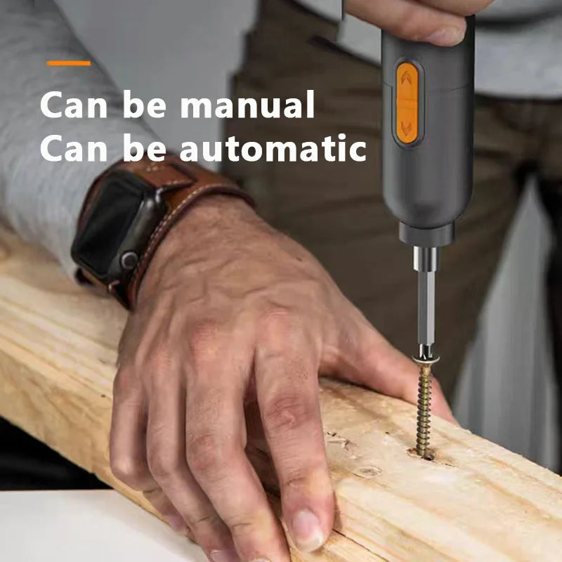 Cordless Electric Drill Set for Easy Household Repairs - Smarsty