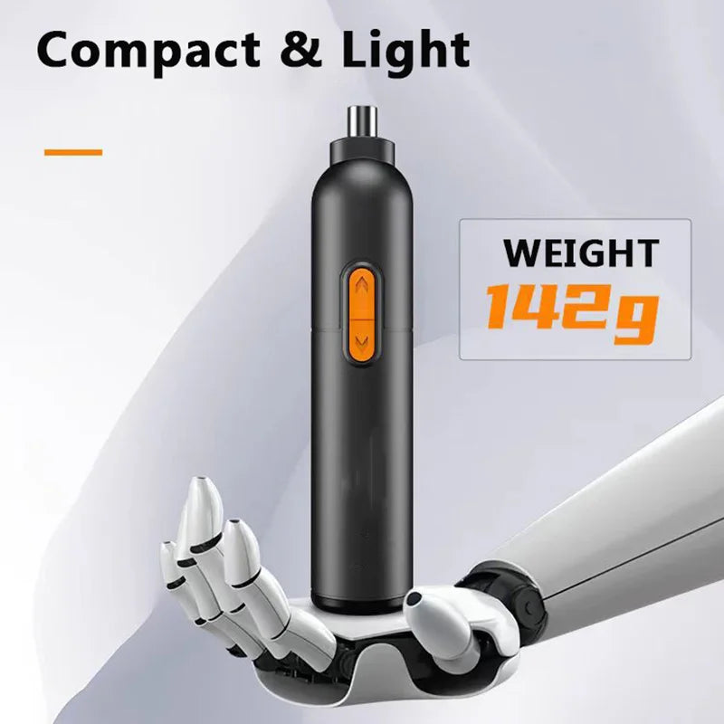 Cordless Electric Drill Set for Easy Household Repairs - Smarsty