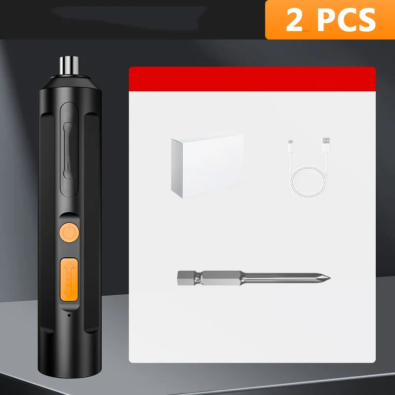 Cordless Electric Drill Set for Easy Household Repairs - Smarsty