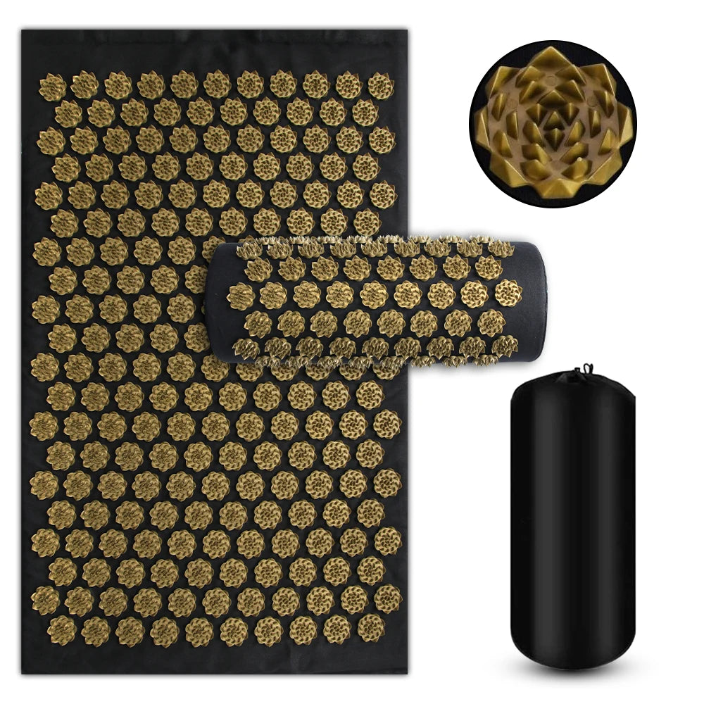 Shiatsu Acupressure Massage Mat for Relaxation and Wellness - Smarsty