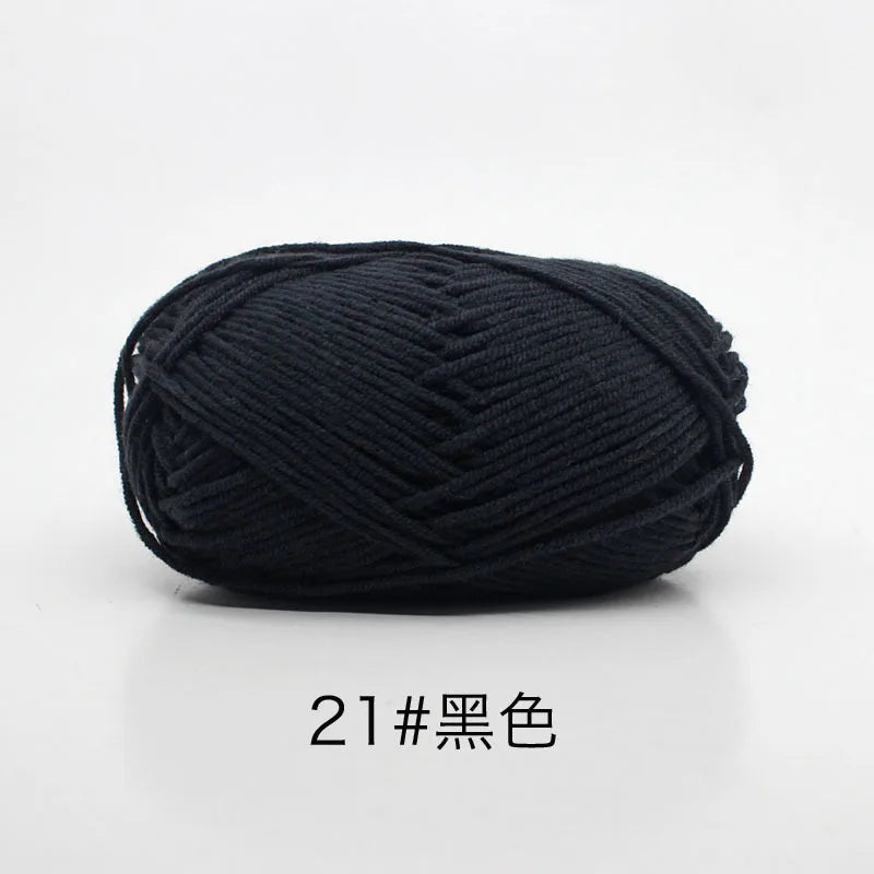 Eco-Friendly 4ply Milk Cotton Knitting Yarn Set - Smarsty