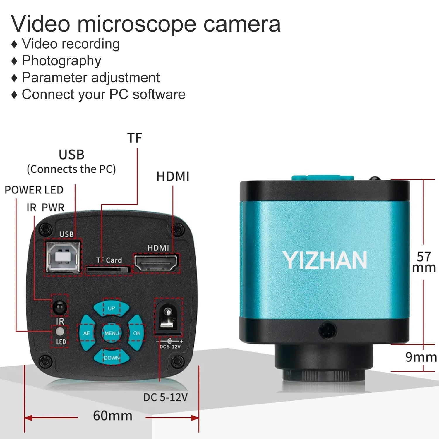 4K Digital Microscope Set with 150X Magnification - Smarsty