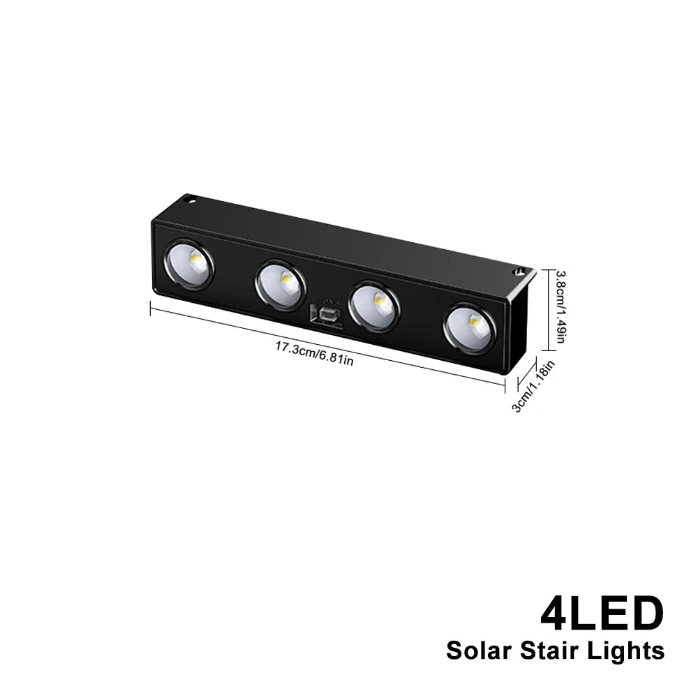 Waterproof Solar Wall Light for Outdoor Decor - Smarsty