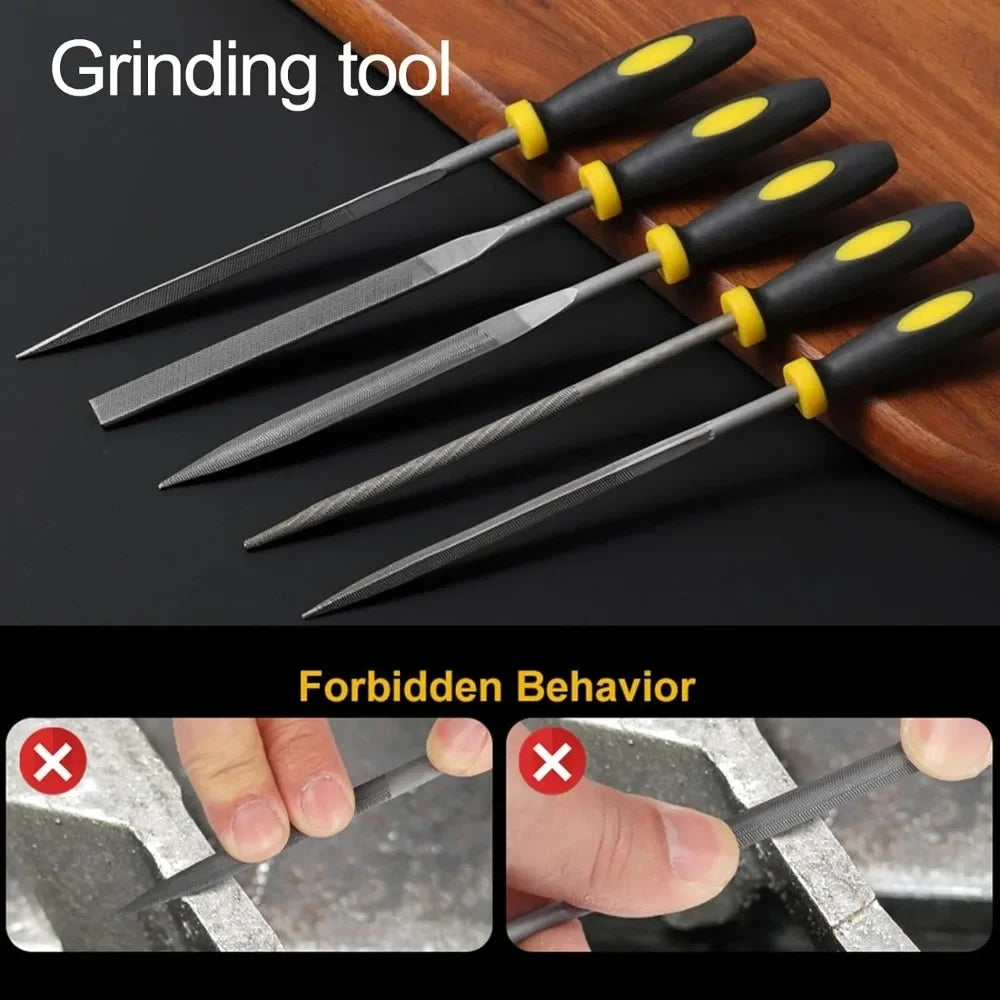 Precision Alloy Steel File Set for Woodworking Excellence - Smarsty