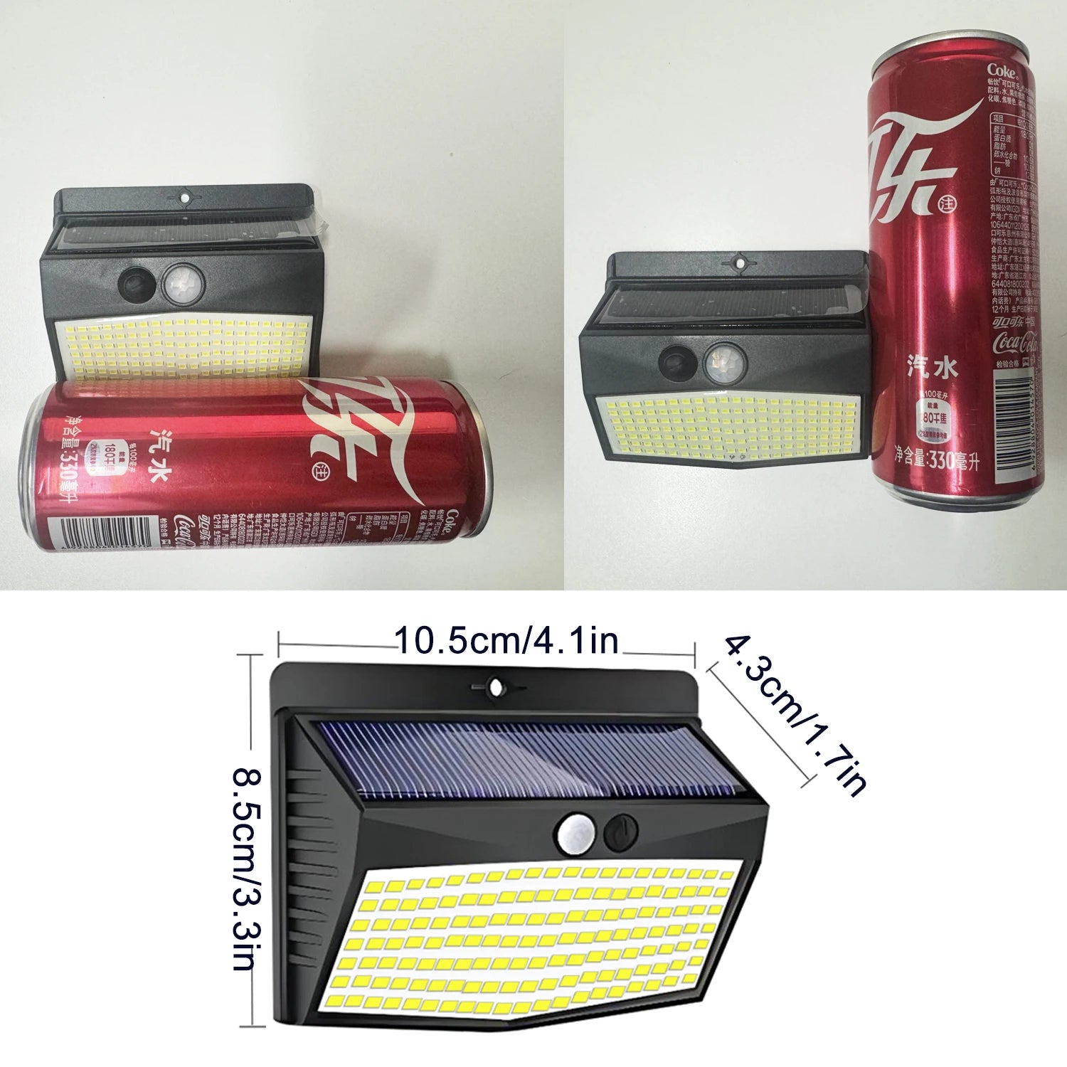 138 LED Solar Wall Lights with Motion Sensor - Smarsty