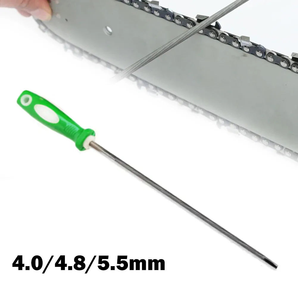 High Carbon Steel Chainsaw File with Comfortable Handle - Smarsty