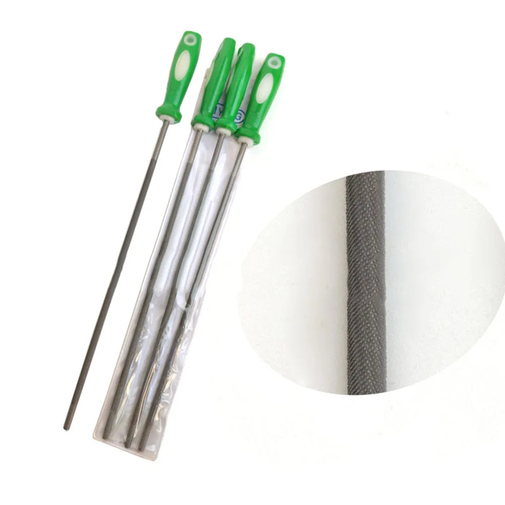 High Carbon Steel Chainsaw File with Comfortable Handle - Smarsty