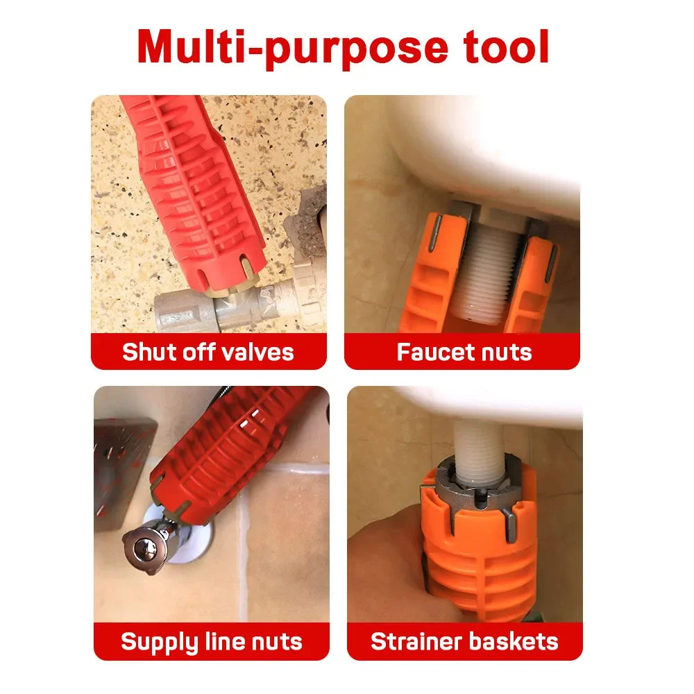 14 In 1 Faucet Sink Wrench for Easy Plumbing Repairs - Smarsty