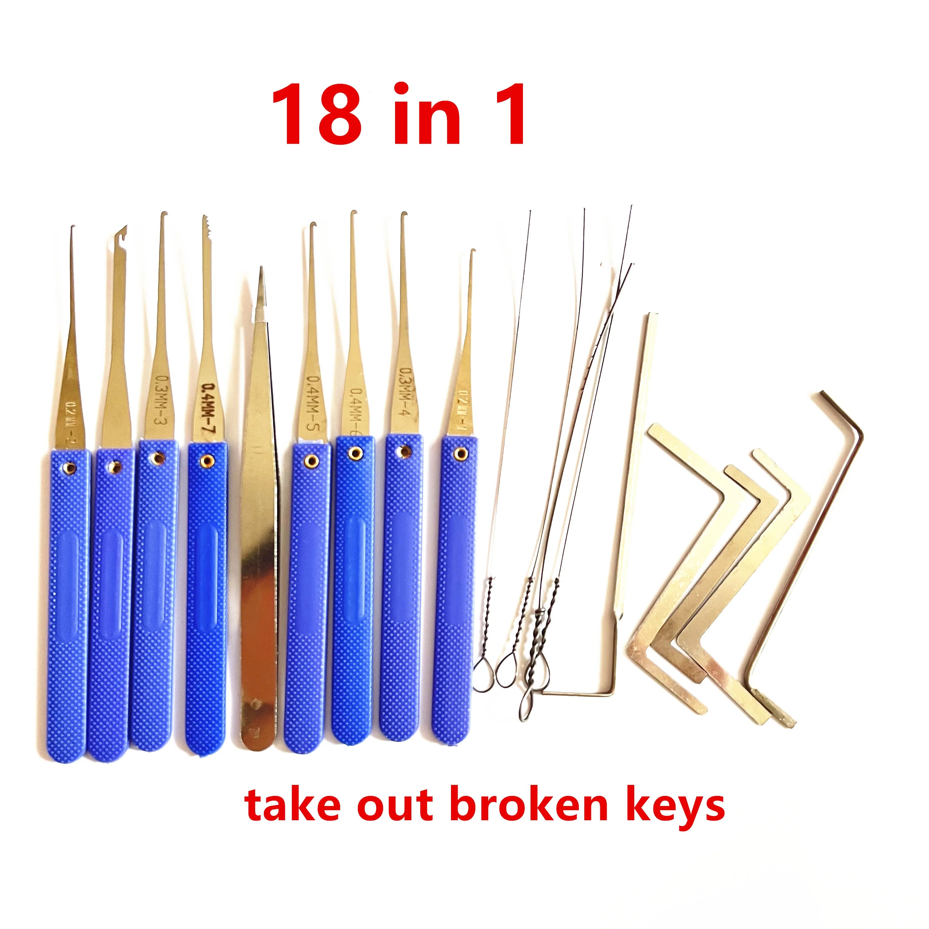 18 in 1 Broken Key Extractor Tool Kit - Smarsty