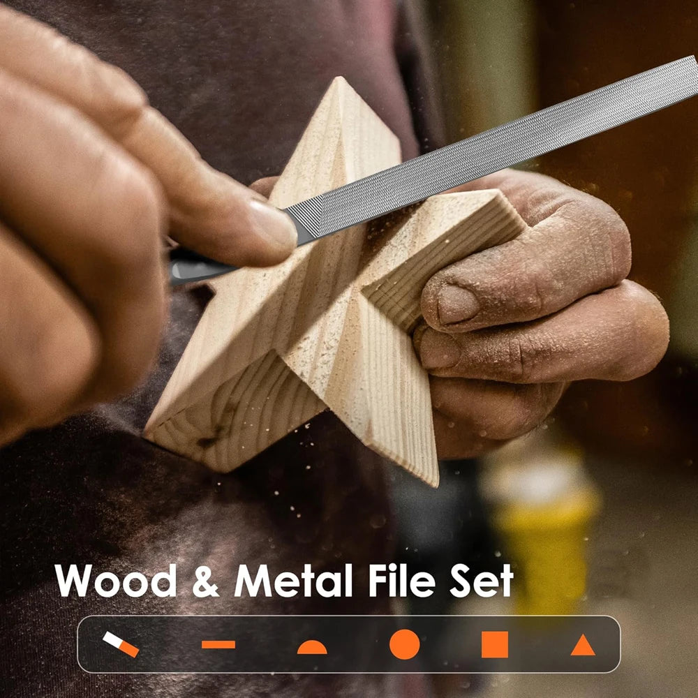 High Carbon Steel Needle File Set for DIY Projects - Smarsty