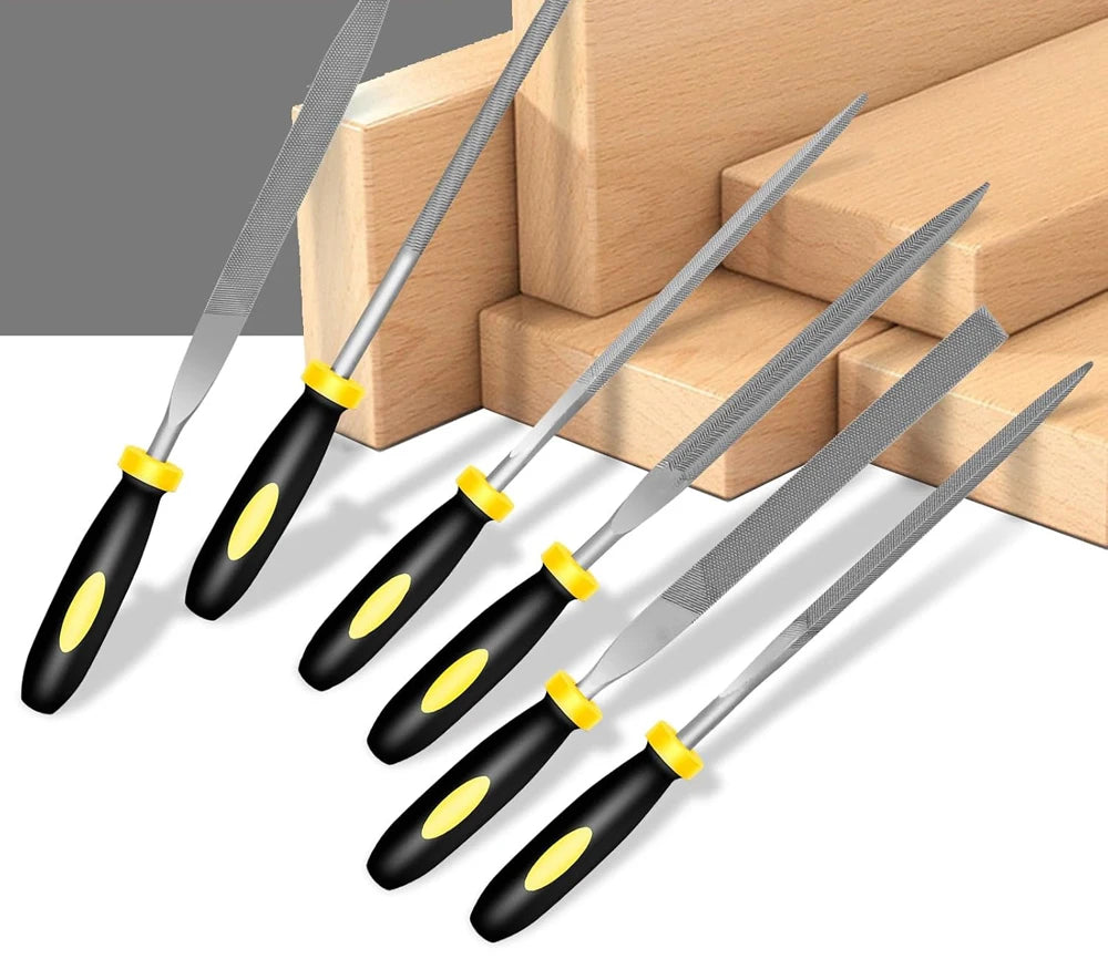 High Carbon Steel Needle File Set for DIY Projects - Smarsty