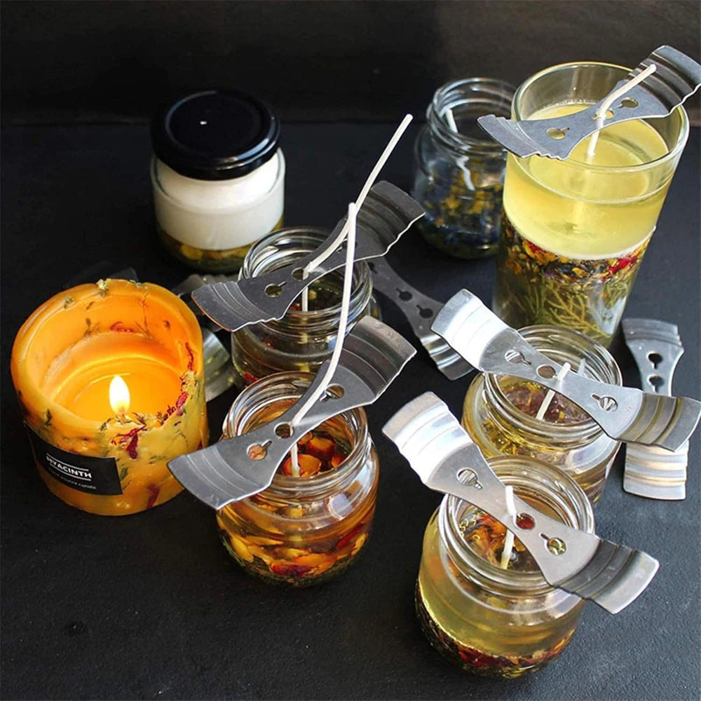 Stainless Steel Candle Wick Holder for Easy Centering - Smarsty