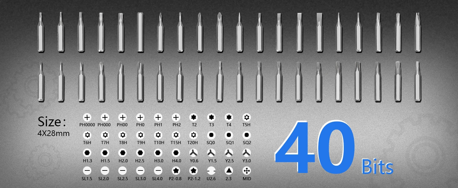 50 in 1 Precision Electric Screwdriver Set for DIY Repairs - Smarsty