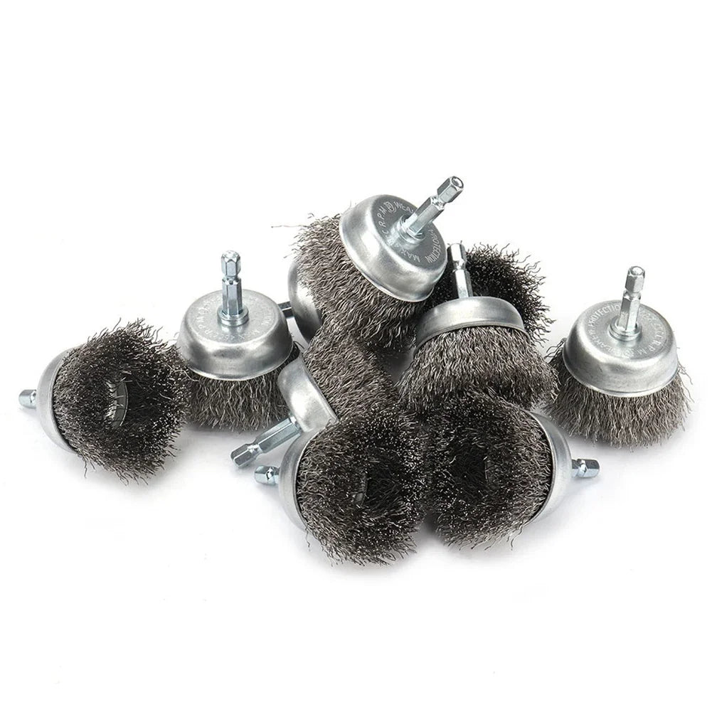 Steel Wire Wheel Brush for Efficient Metal Polishing - Smarsty