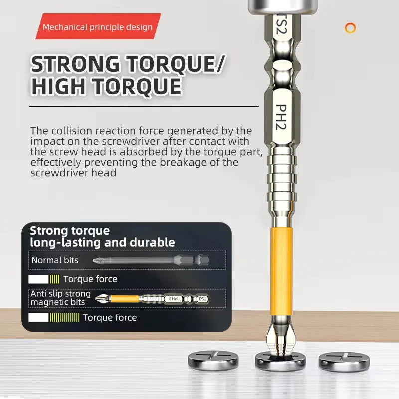 5PCS High Hardness Magnetic Drill Bits Set - Smarsty