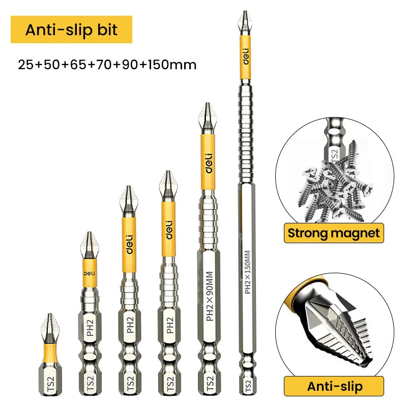 Non-Slip PH2 Magnetic Screwdriver for Ultimate Control - Smarsty