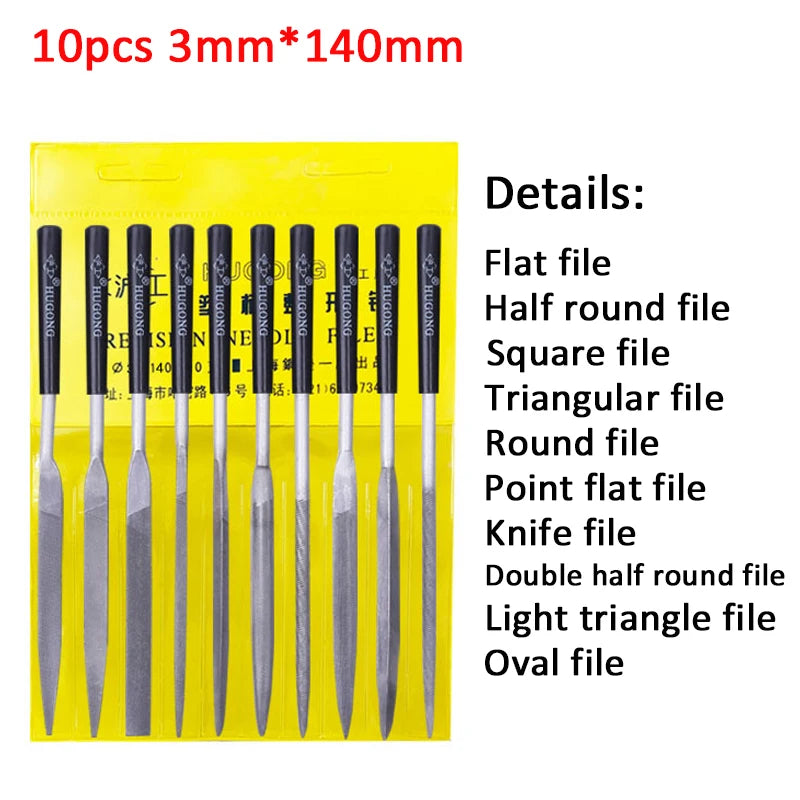 Mini Needle File Set for Woodworking and Jewelry Crafting - Smarsty