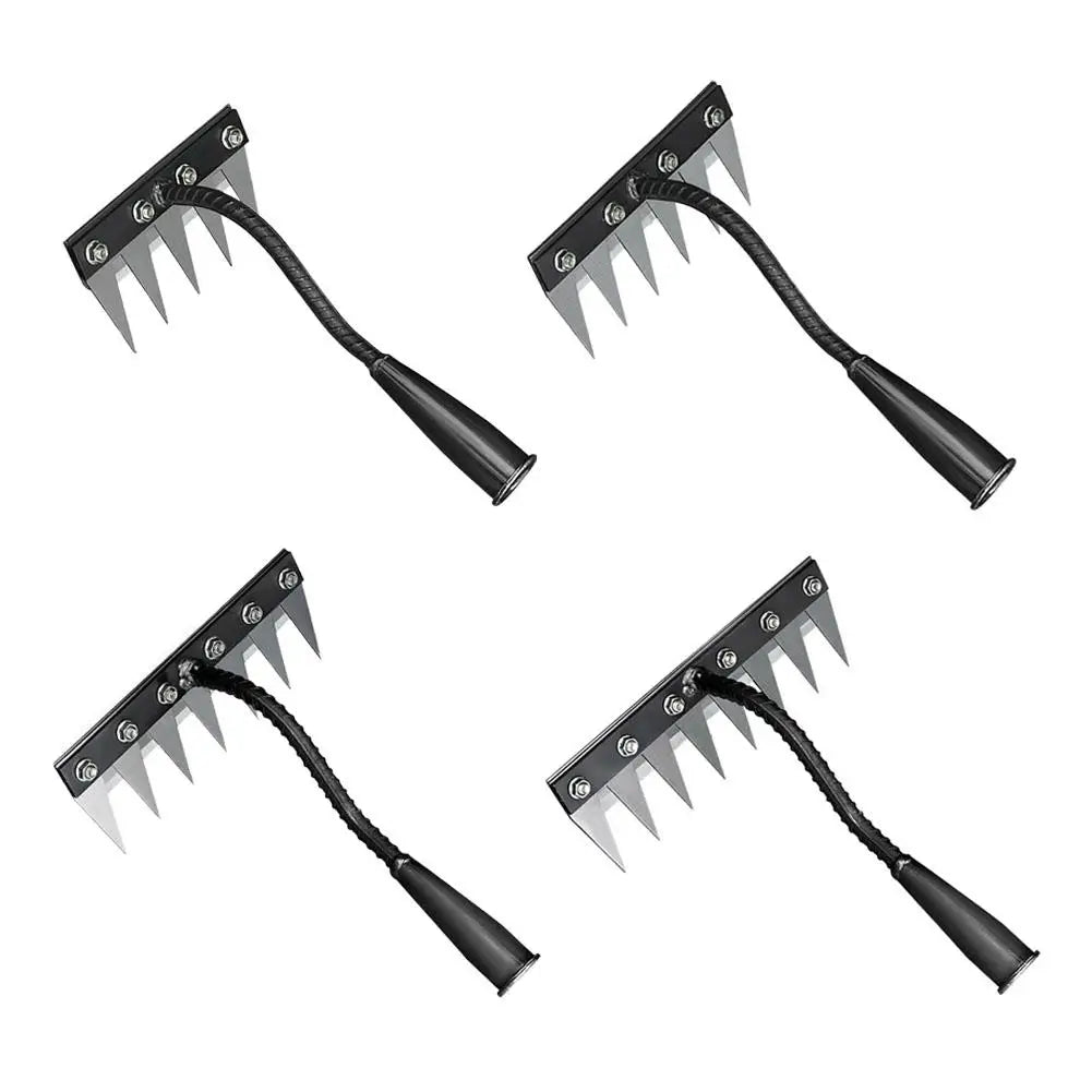 Durable Manganese Steel Garden Rake for Weeding - Smarsty