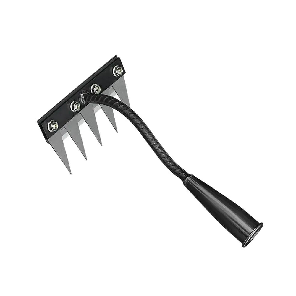 Durable Manganese Steel Garden Rake for Weeding - Smarsty